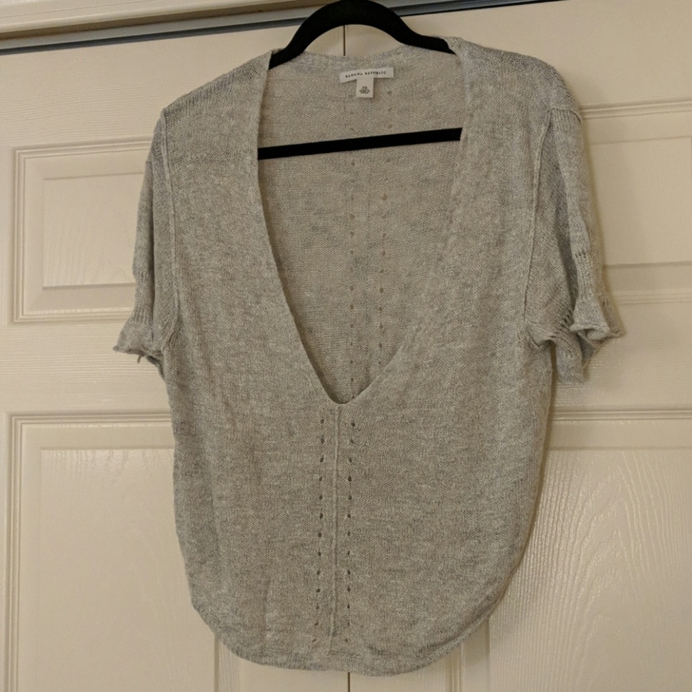 Banana Republic | Oversized top with details